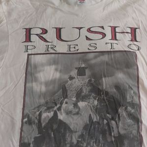 Rush - Presto - 1990 North American Tour Concert Shirt